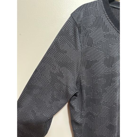 Lululemon Swiftly Breathe Long Sleeve Vented Camo Black / Asphalt Grey - Picture 2 of 5